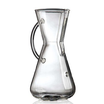 Chemex Classic - 3 koppars kaffebryggare med GLASHANDTAG
