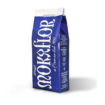 Mokaflor - 50/50 BLU - Mörkrostade hela espressobönor - 1000g