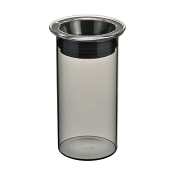 Hario - Colors Canister - förvaringsburk i glas - 400ml - Grå