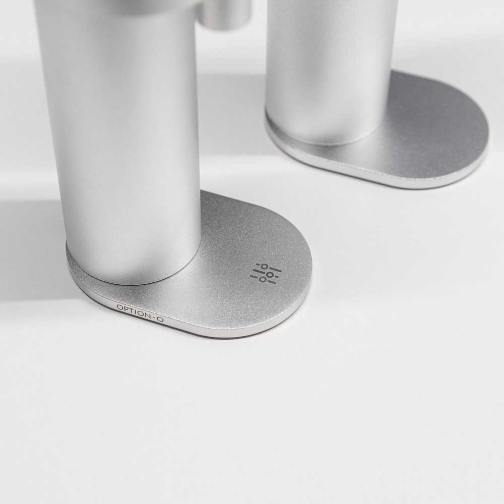 Option-O - LAGOM mini 2 - Kompakt elektrisk kaffekvarn - 48mm Moonshine malskivor - Silver - 5