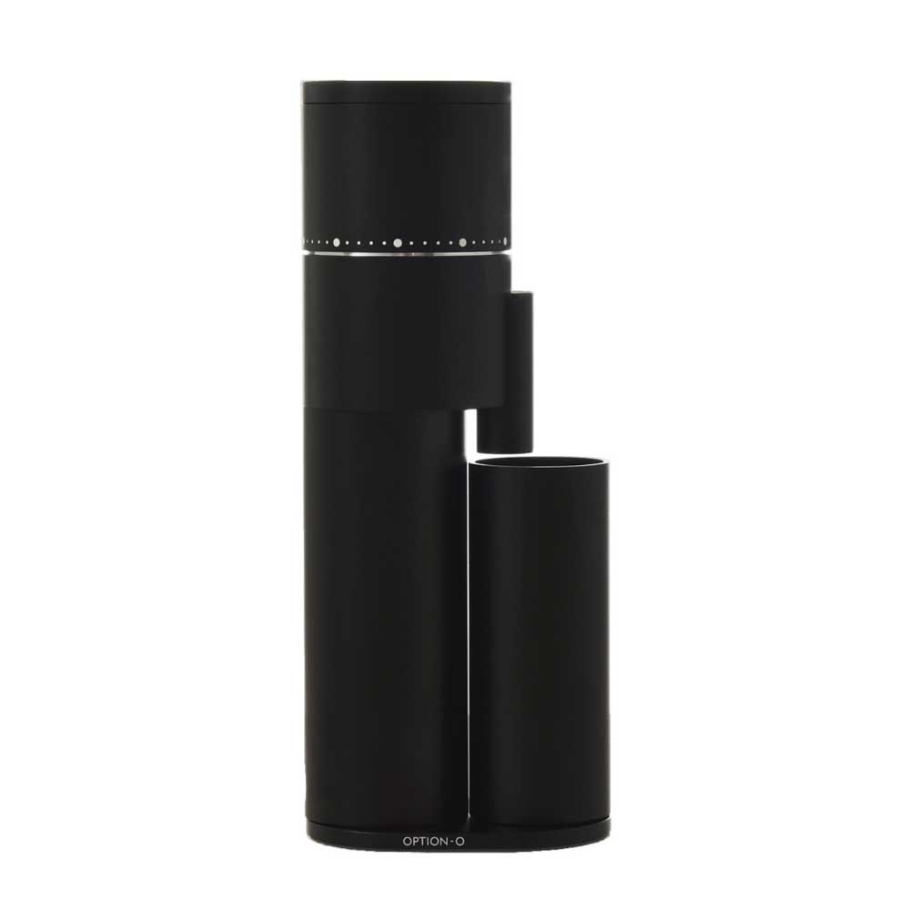 Option-O - LAGOM mini 2 - Kompakt elektrisk kaffekvarn - 48mm Moonshine malskivor - Svart - 2