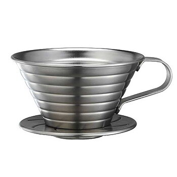 Tiamo - Stainless Steel Filter K02 and scoop - Filterhållare i rostfritt stål