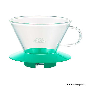 Kalita - Glass Dripper 185 - Peppermint Green - Filterhållare i glas