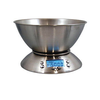 MyWeigh - Steele - Digital våg med termometer och timer - 1g till 5000g