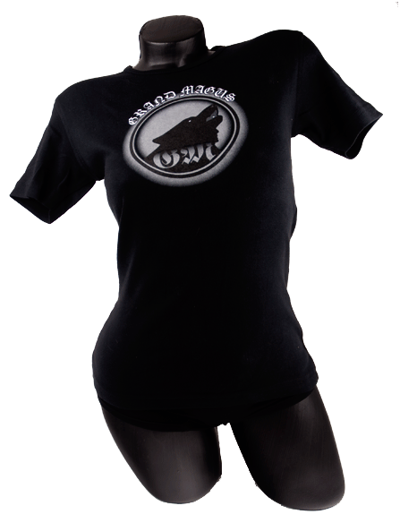 LADY T-SHIRT - BLACK, WOLF G.M