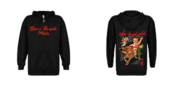 STONE TEMPLE PILOTS - ZIP HOOD, PURPLE PILOTS