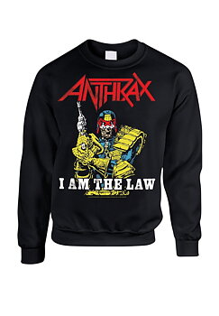ANTHRAX - SWEATSHIRT, I AM THE LAW