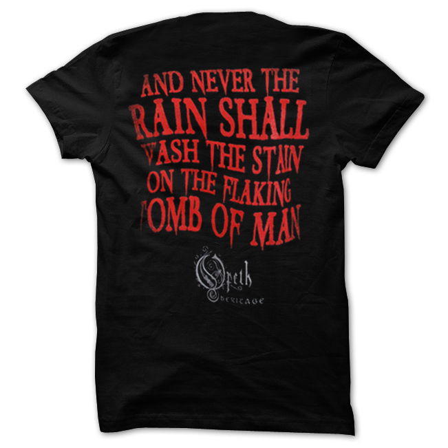 OPETH - T-SHIRT, SKULL - 2