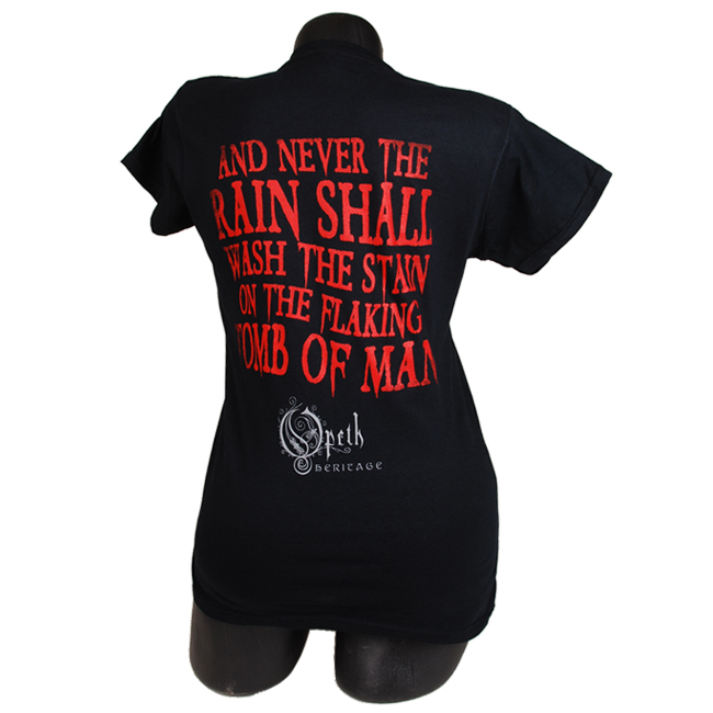 OPETH - LADY T-SHIRT, SKULL - 2
