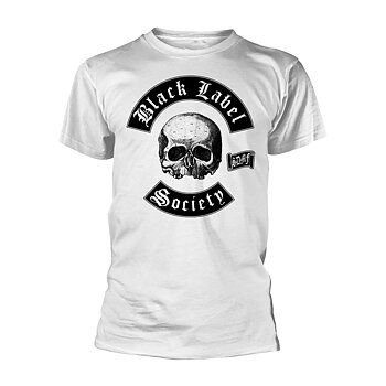 BLACK LABEL SOCIETY - T-SHIRT, SKULL LOGO WHITE