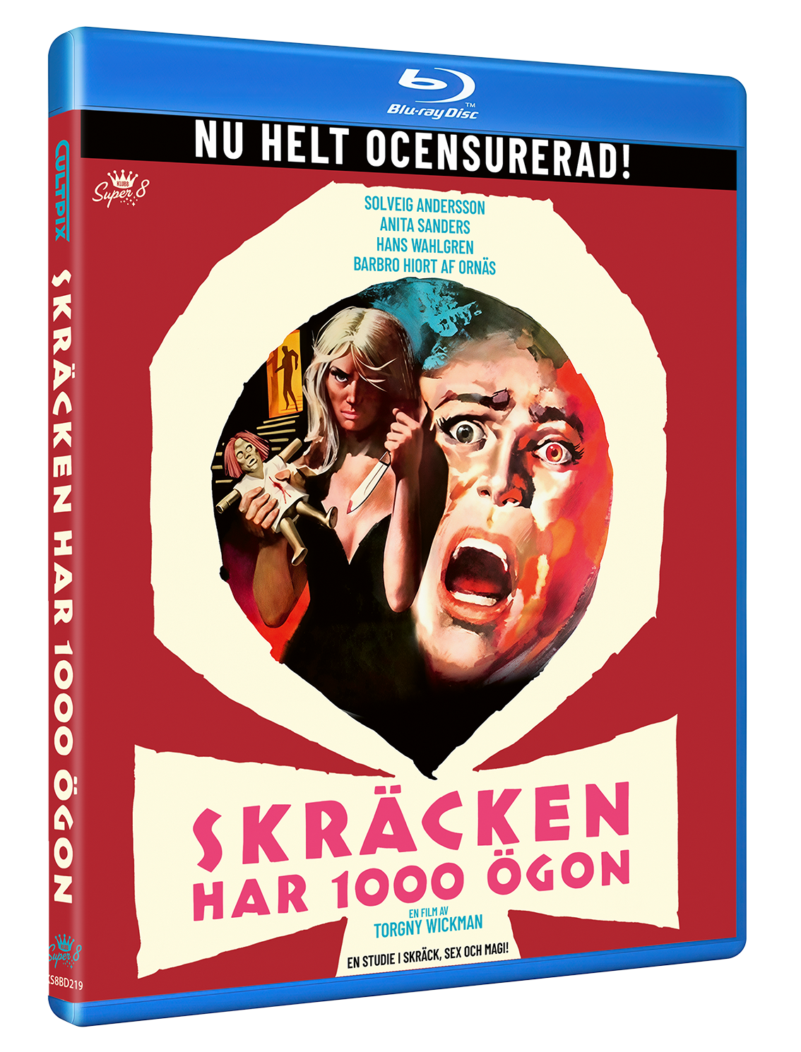 SKRÄCKEN HAR 1000 ÖGON / FEAR HAS 1000 EYES, BLU-RAY (SLIPCOVER) - 2