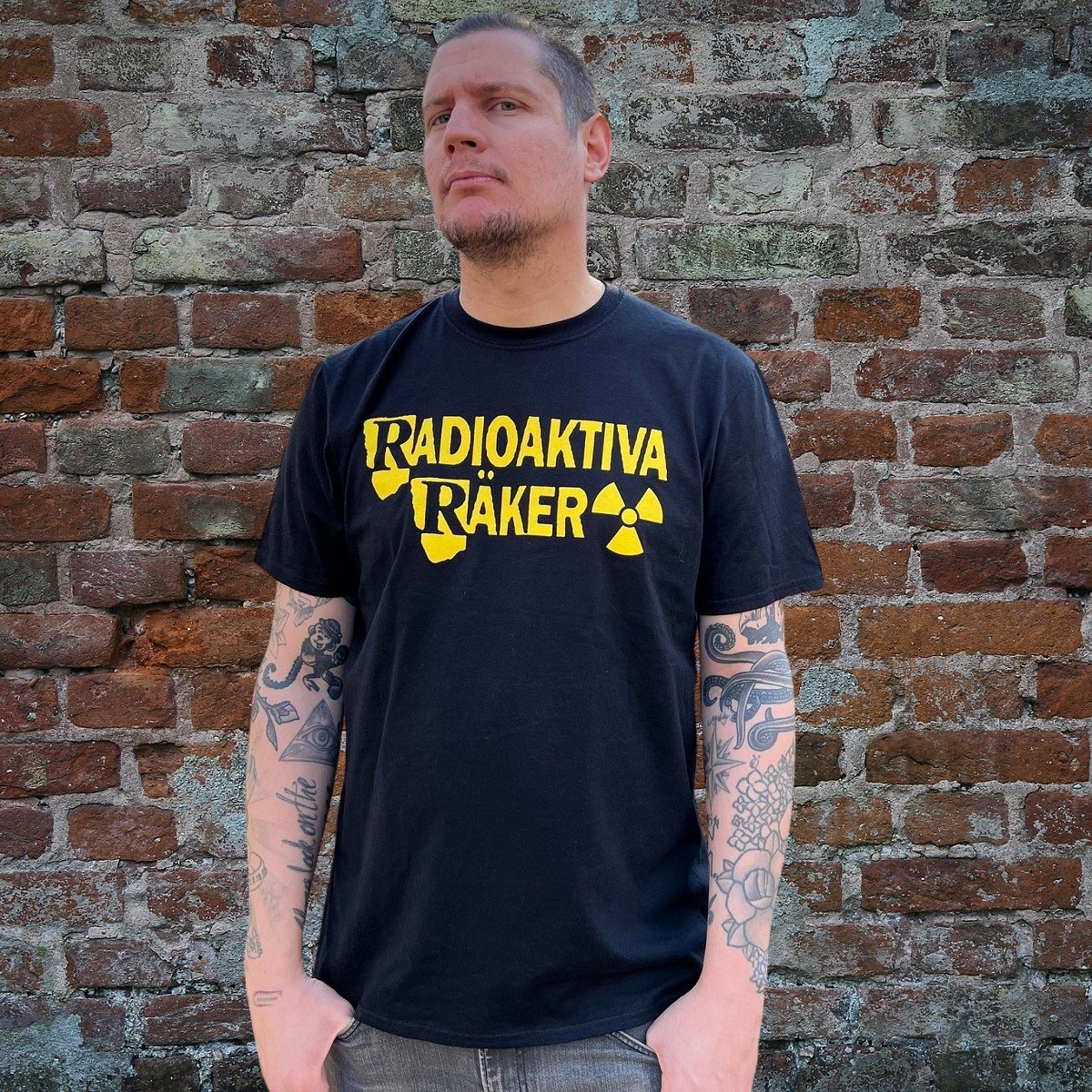 RADIOAKTIVA RÄKER - T-SHIRT, LOGO - 2