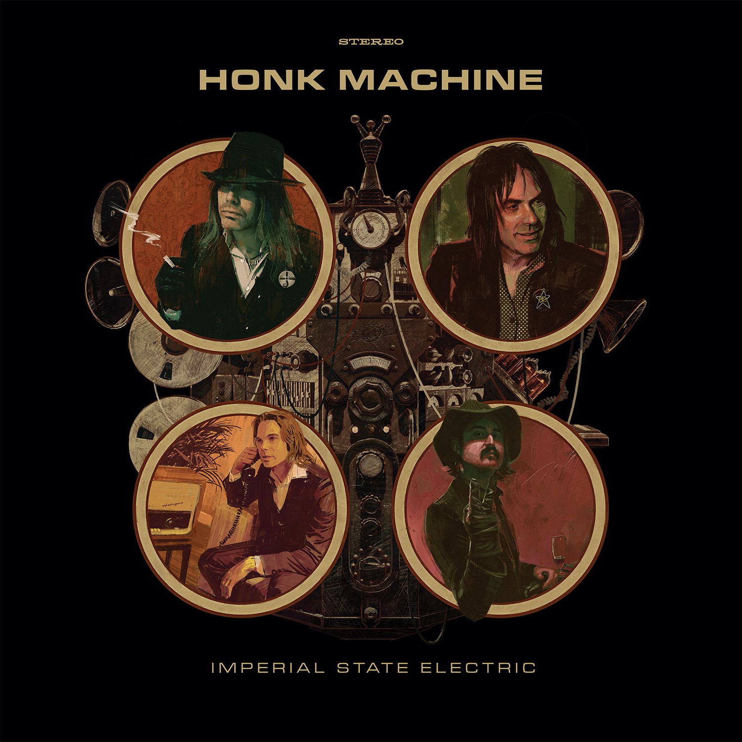 IMPERIAL STATE ELECTRIC - HONK MACHINE (CD)