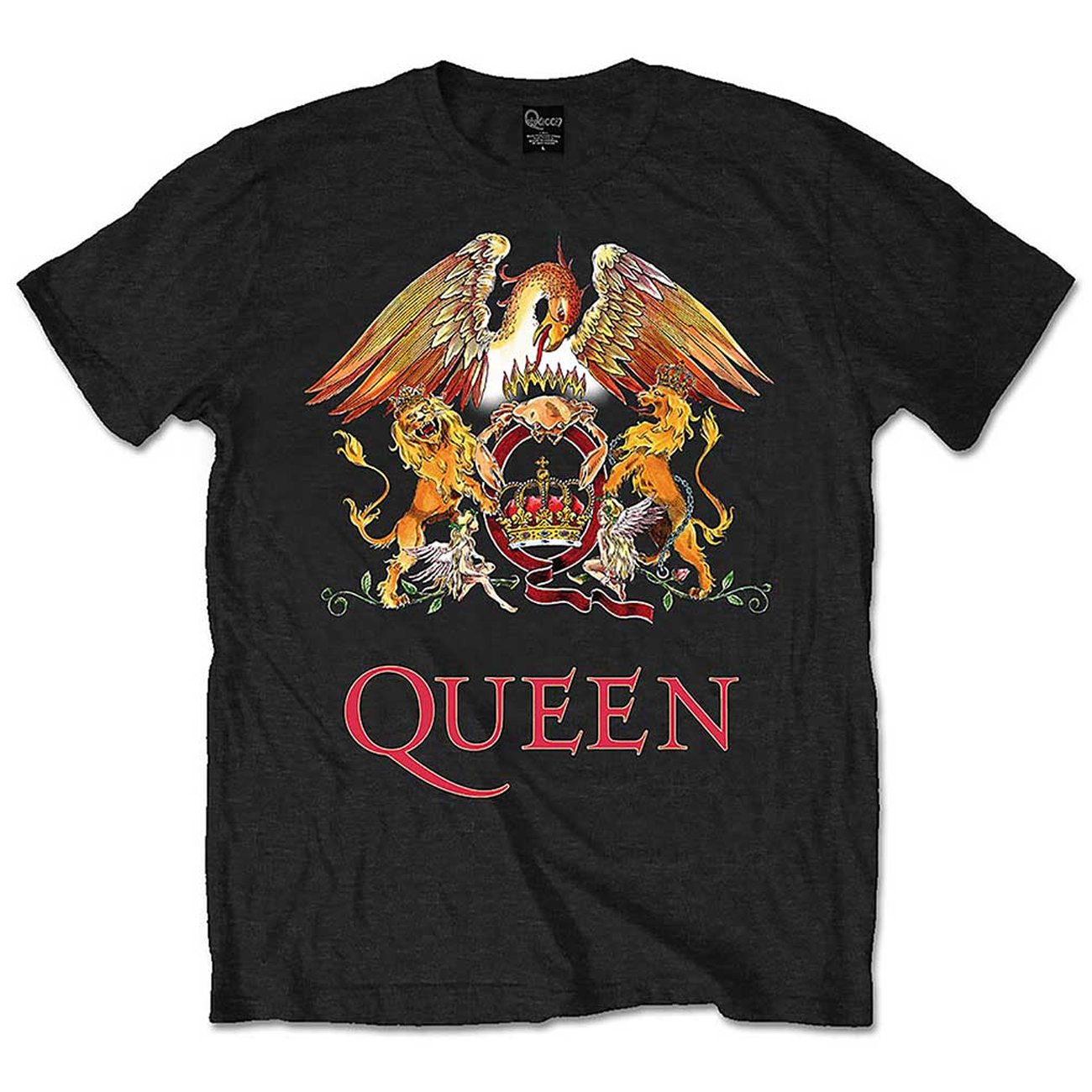 QUEEN - T-SHIRT, CLASSIC CREST