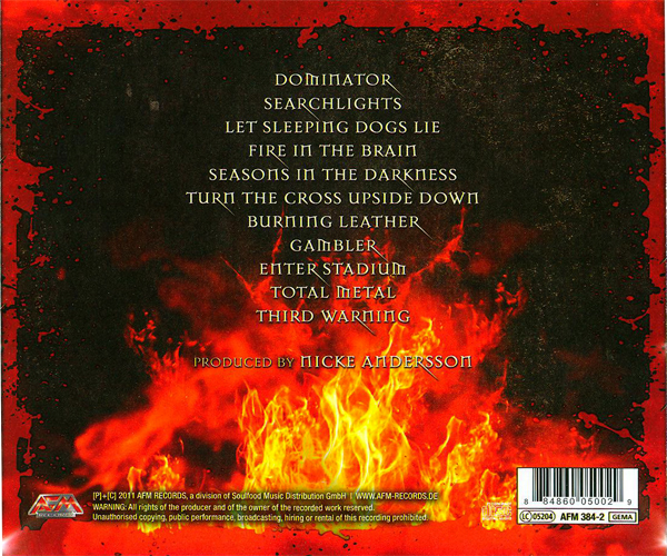 OZ - BURNING LEATHER (CD) - 2