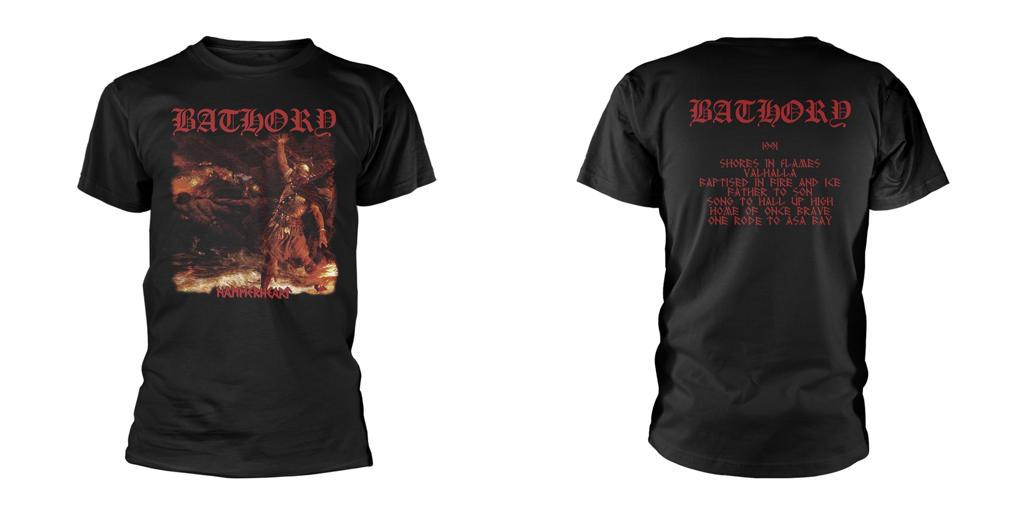 BATHORY - T-SHIRT, HAMMERHEART