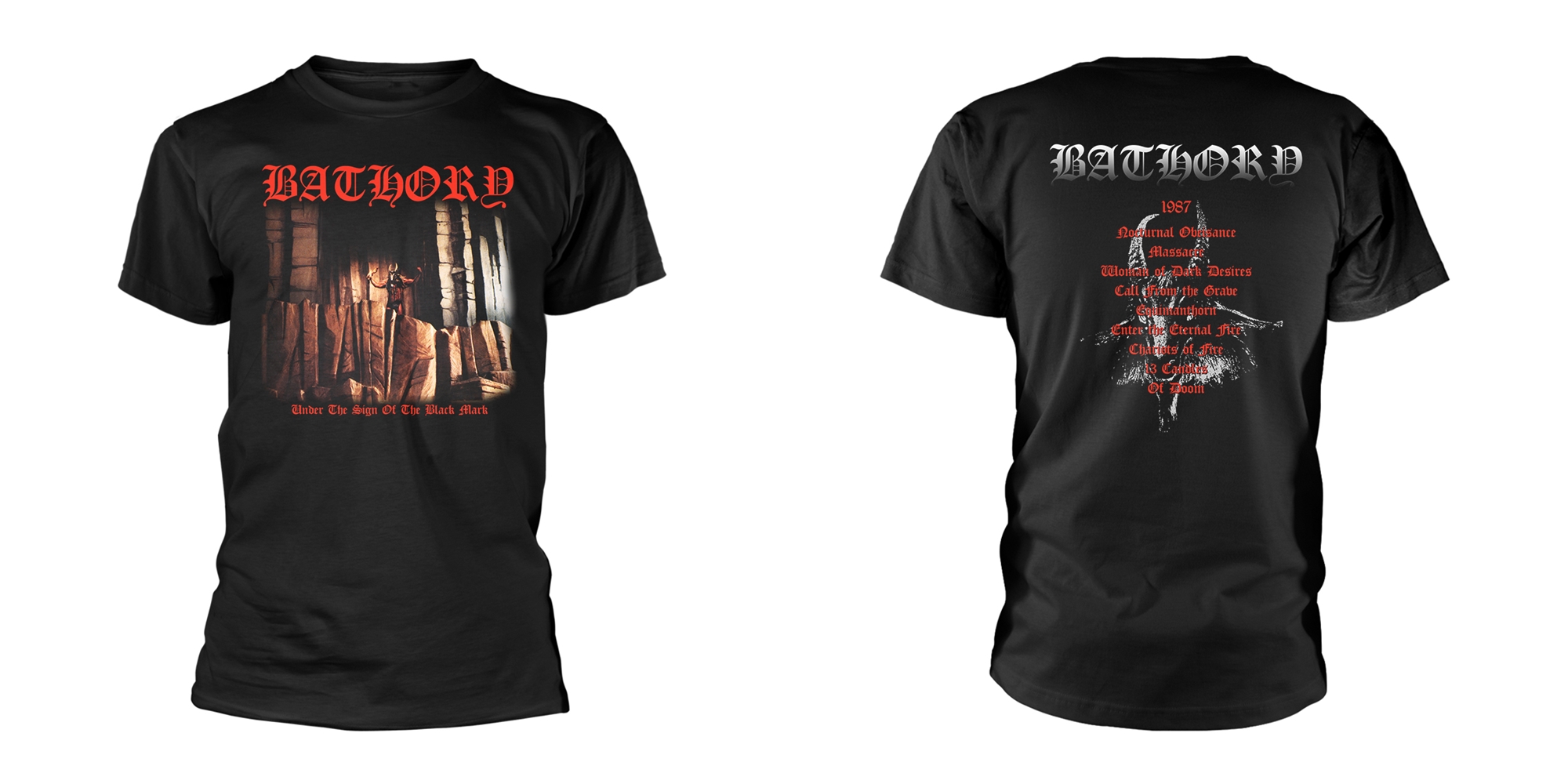 BATHORY - T-SHIRT, UNDER THE SIGN