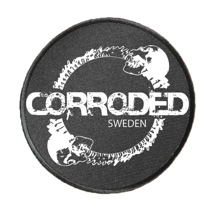 CORRODED - PATCH, SKULLS