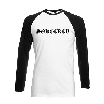 Sorcerer - Baseball, Logo (Black/White)