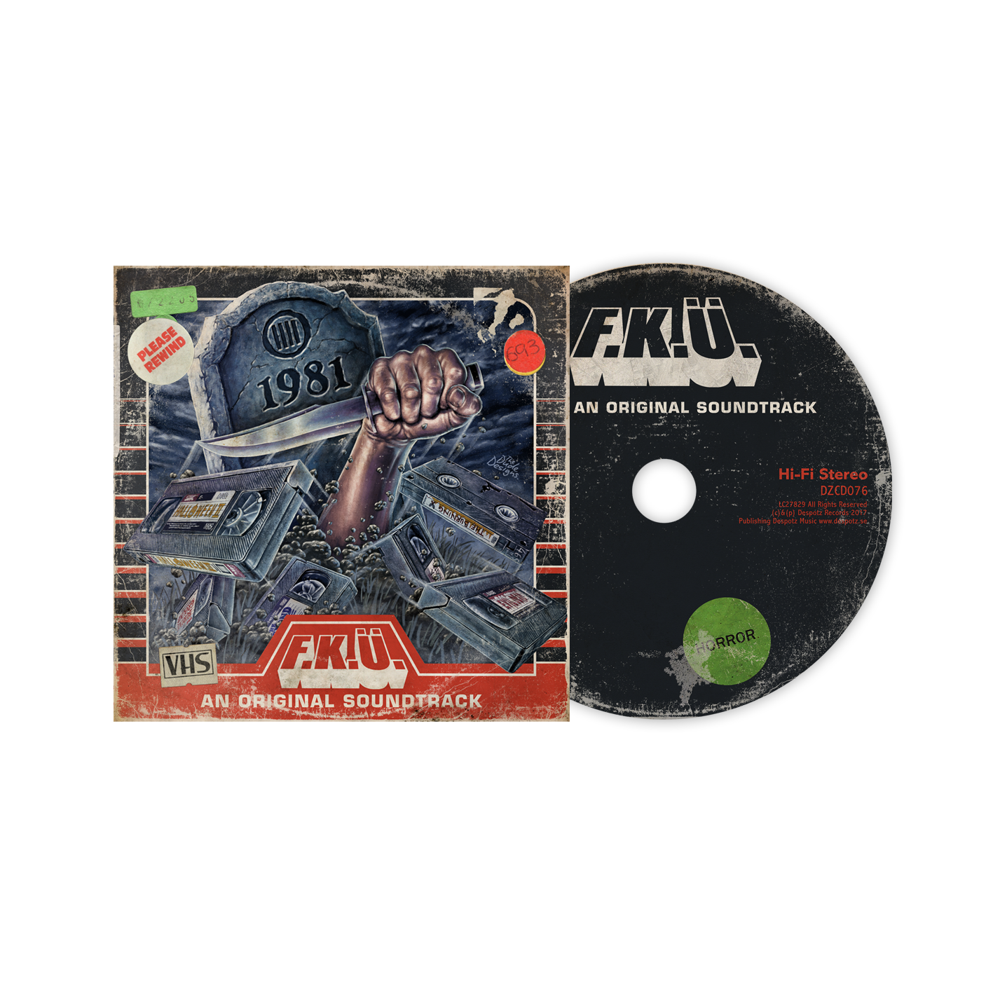F.K.Ü - 1981 JEWEL CASE (CD)