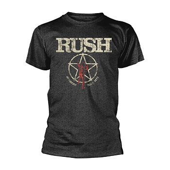 RUSH - T-SHIRT, AMERICAN TOUR 1977