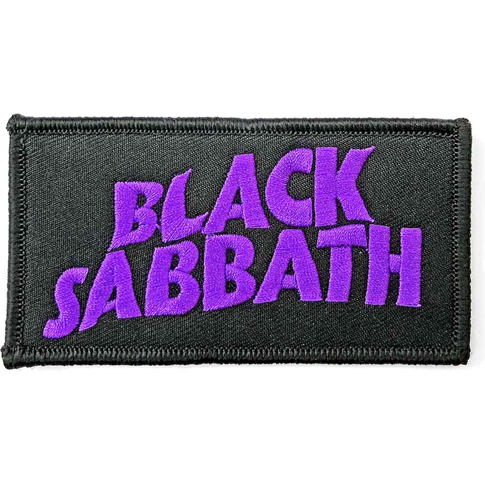 BLACK SABBATH - PATCH, WAVY LOGO (STANDARD) - 2