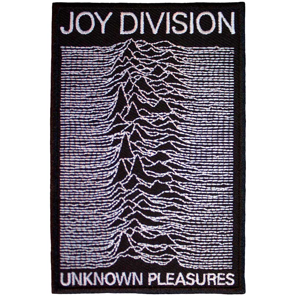 JOY DIVISION - PATCH, UNKNOWN PLEASURE (STANDARD) - 2