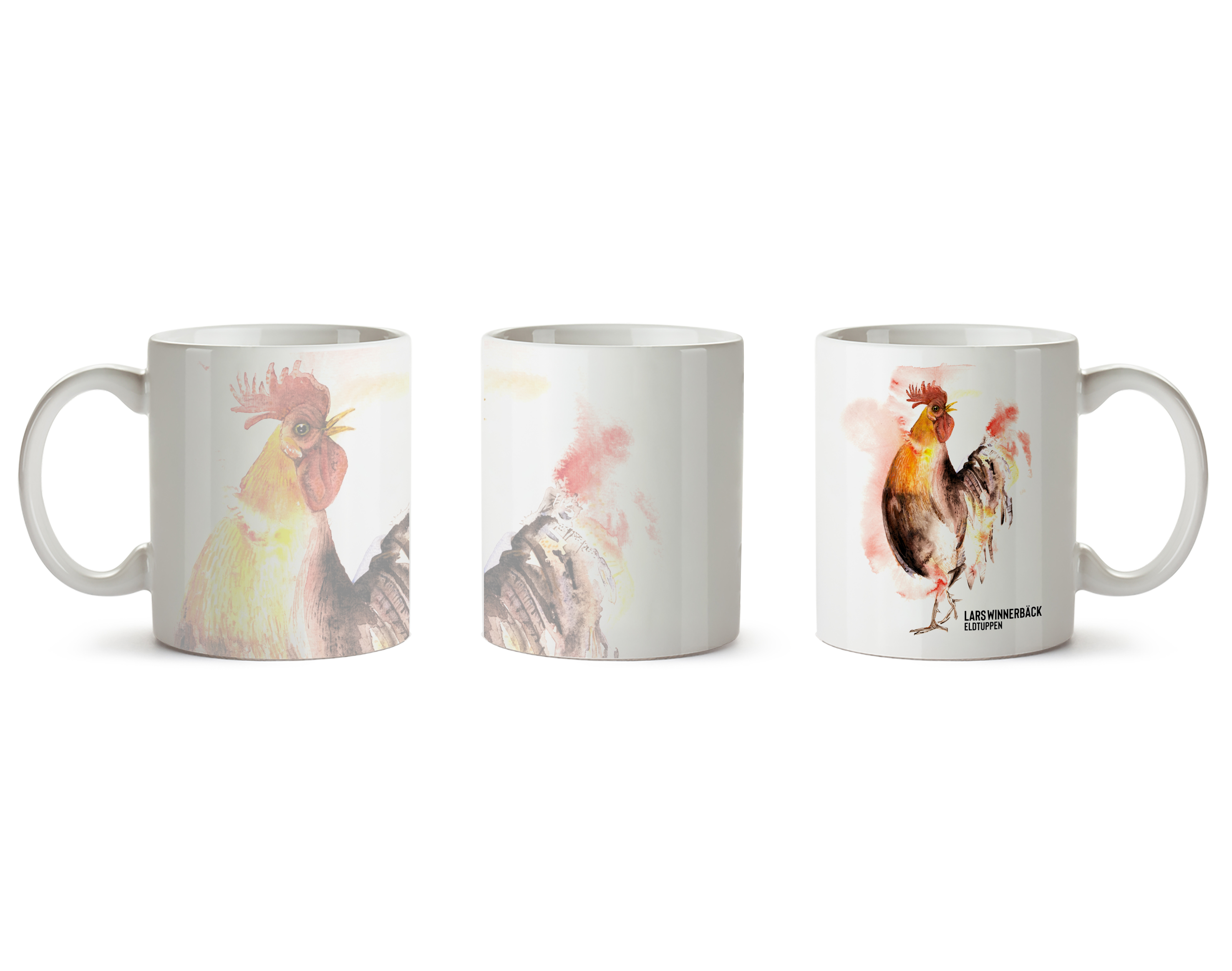 LARS WINNERBÄCK - MUG, ELDTUPPEN (2-PACK)