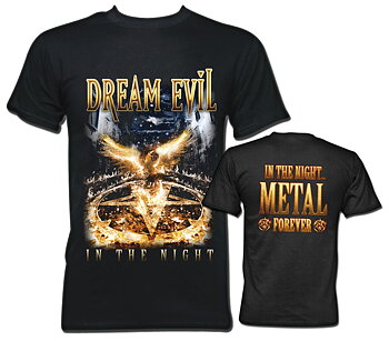 Dream Evil - T-shirt, In The Night