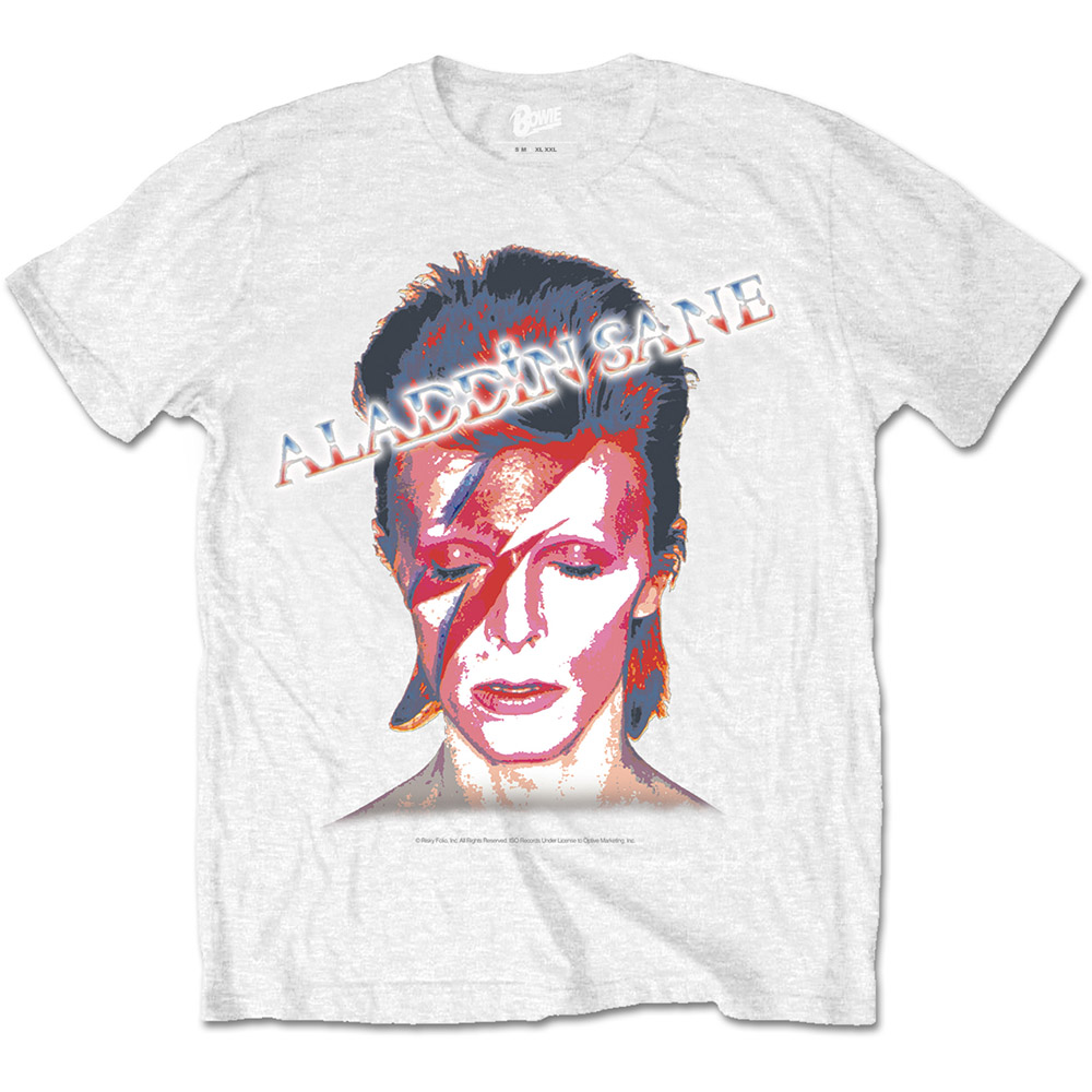 DAVID BOWIE - T-SHIRT, ALADDIN SANE