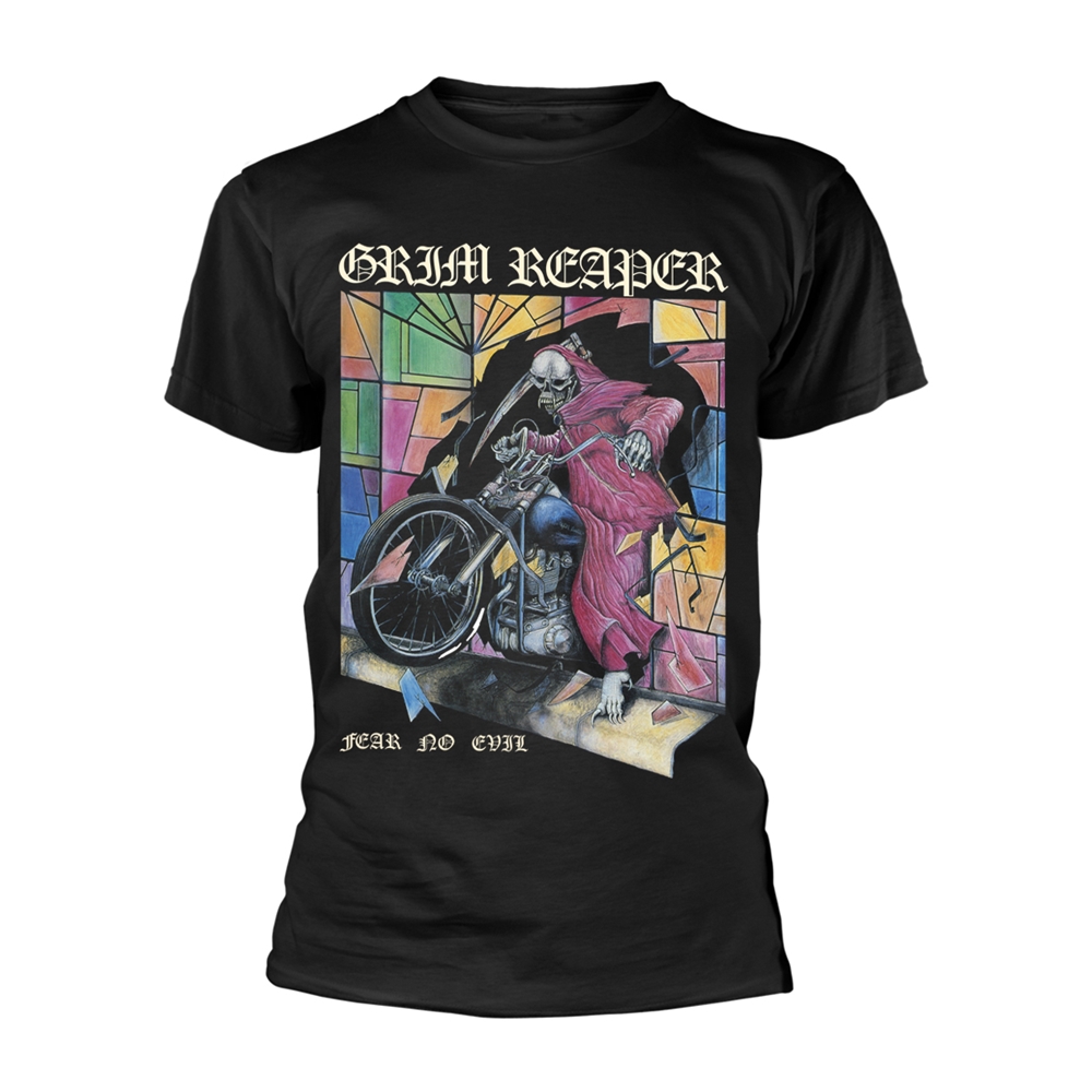 GRIM REAPER - T-SHIRT, FEAR NO EVIL
