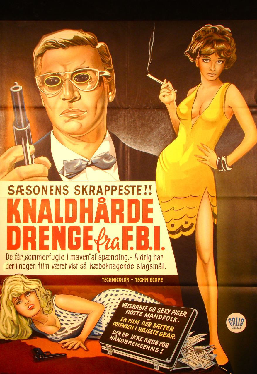 KNALHÅRDE DRENGE FRA F.B.I. (POSTER)