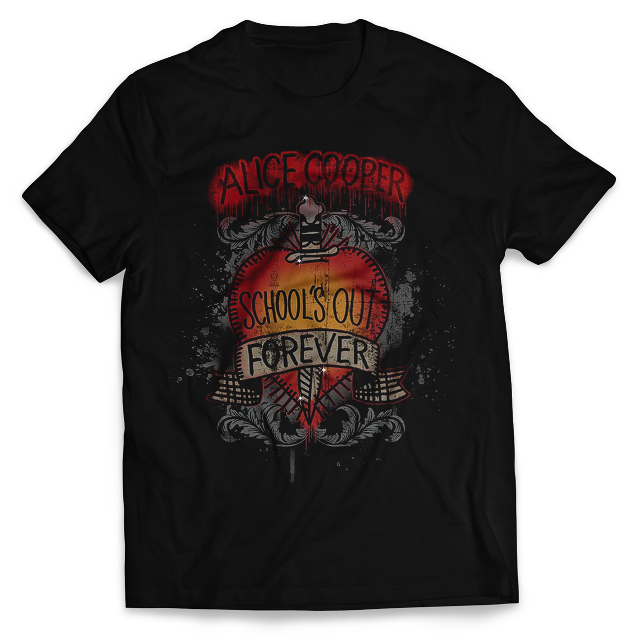 ALICE COOPER - T-SHIRT, SCHOOLS OUT DAGGER