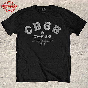 CBGB - T-SHIRT, CLASSIC LOGO