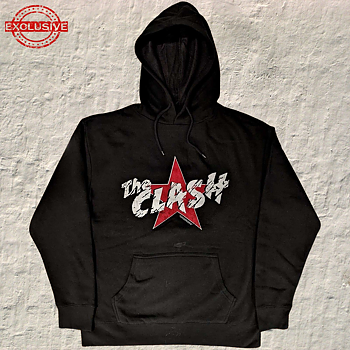 CLASH, THE - HOODIE, STAR LOGO