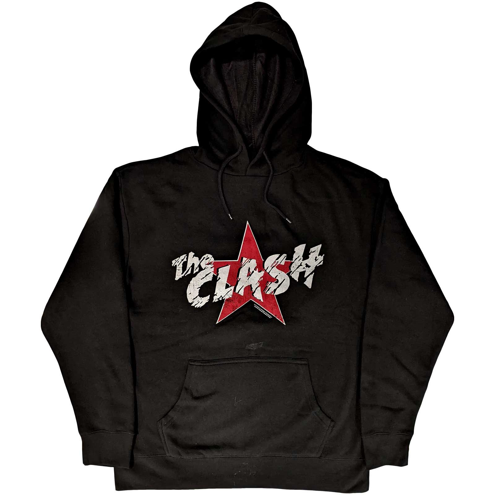 CLASH, THE - HOODIE, STAR LOGO - 2