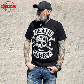 CLASH, THE - T-SHIRT, DEATH OR GLORY