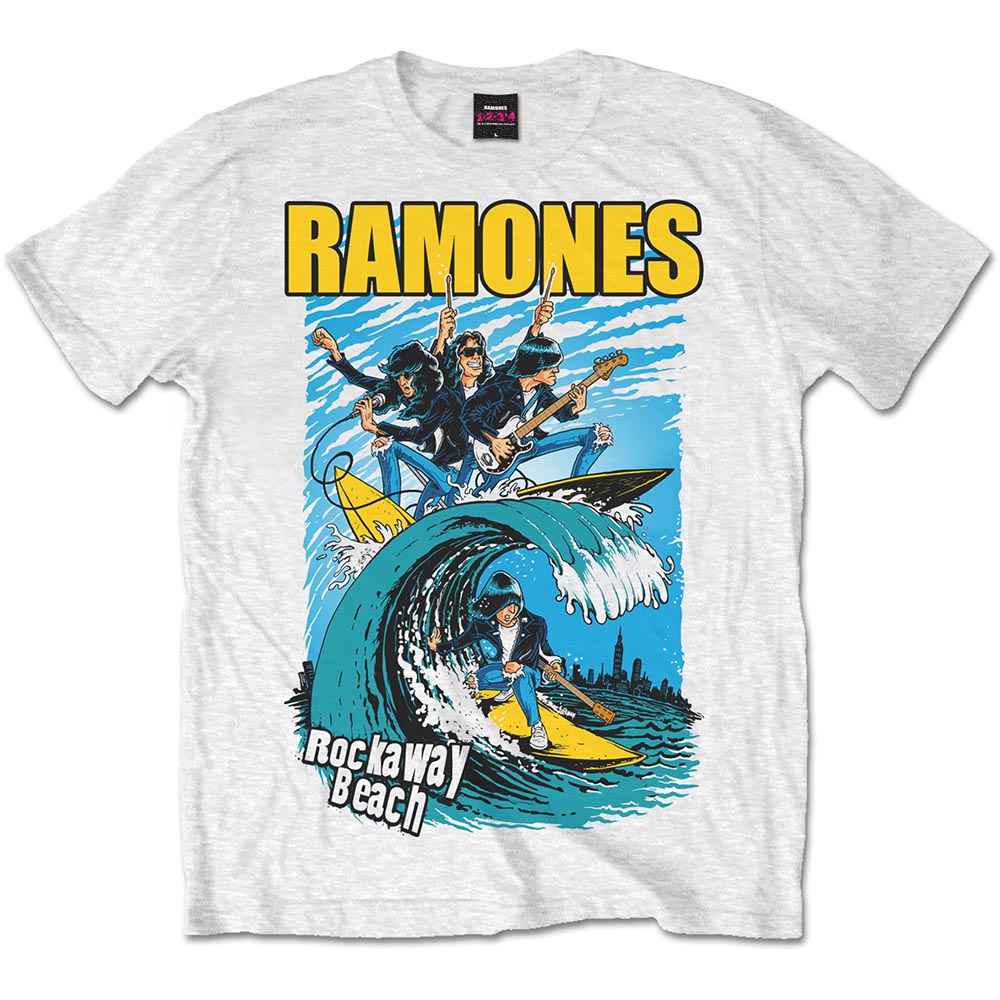RAMONES - T-SHIRT, ROCKAWAY BEACH - 4