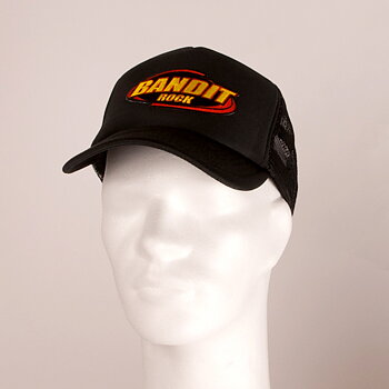 BANDIT - TRUCKER CAP, LOGO (BLACK)
