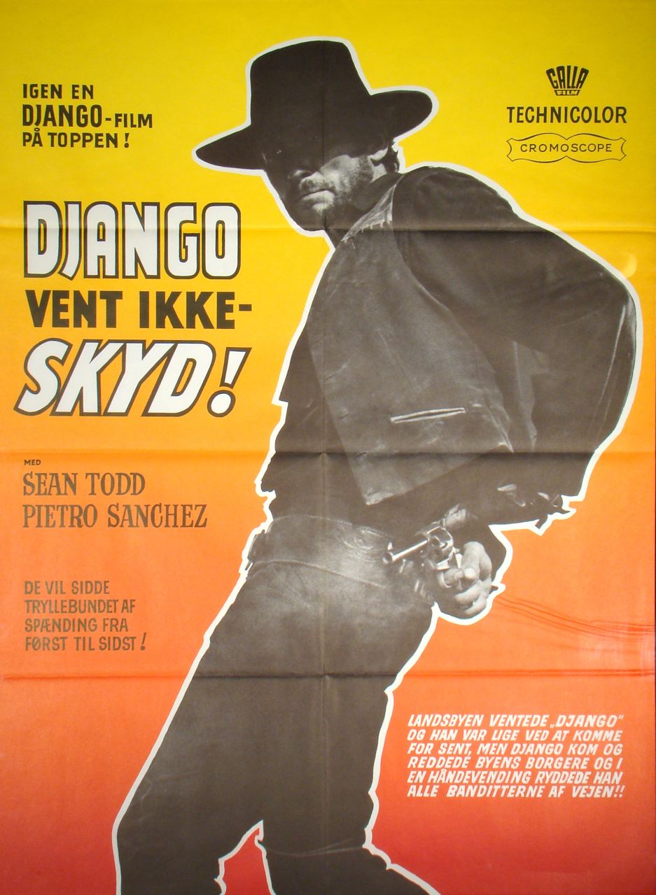 DJANGO VENT IKKE – SKYD! (POSTER)