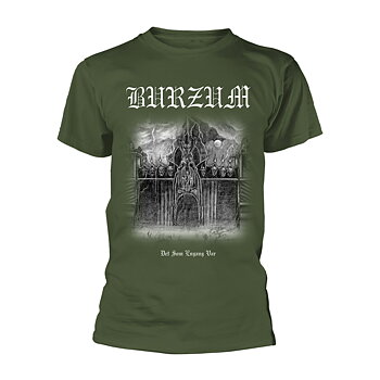 BURZUM - T-SHIRT, DET SOM ENGANG VAR (GREEN)