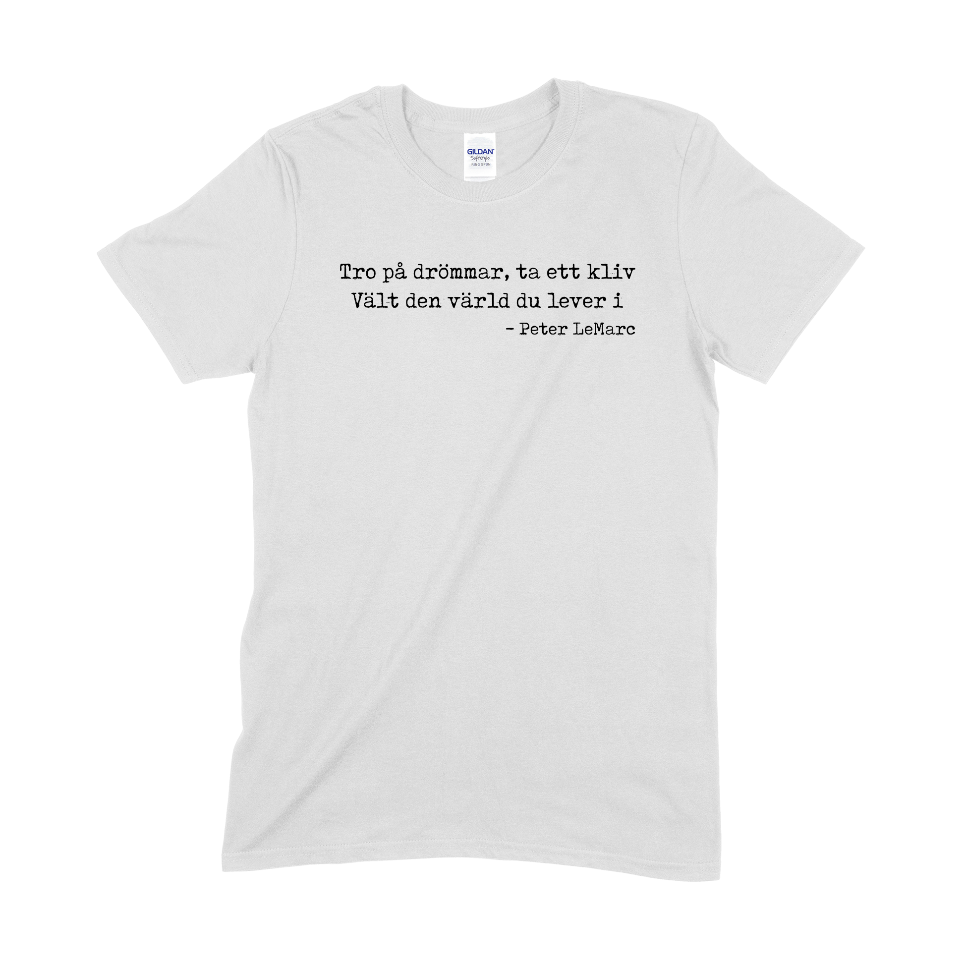 PETER LEMARC - T-SHIRT, TRO PÅ DRÖMMAR