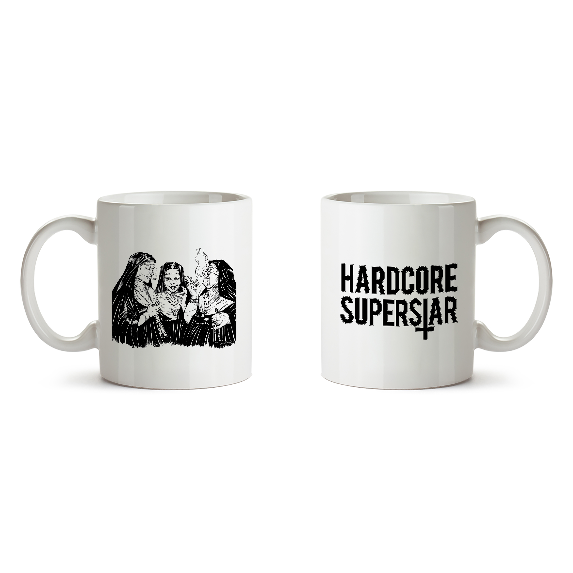 HARDCORE SUPERSTAR - MUGG, YCKMRNR (2-PACK)