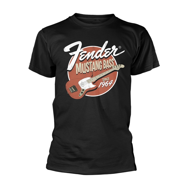 FENDER - T-SHIRT, MUSTANG BASS