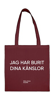 MELISSA HORN - TOTE BAG, BURIT DINA KÄNSLOR