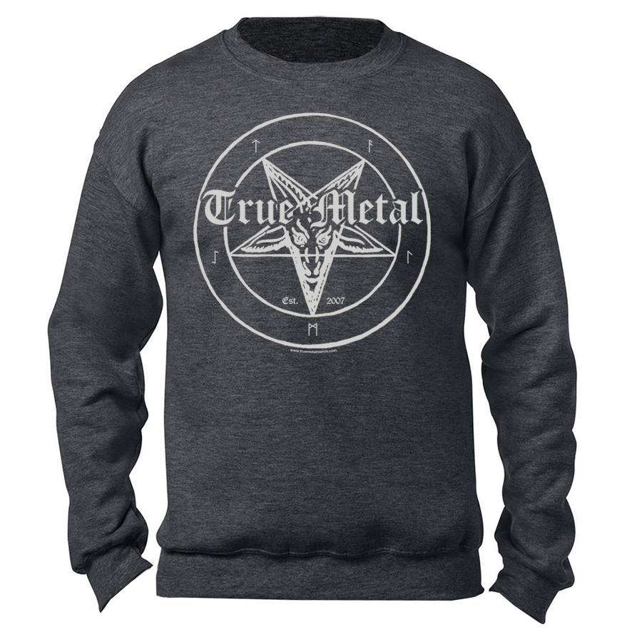 True Metal Brand - Metal Grey Crewneck 