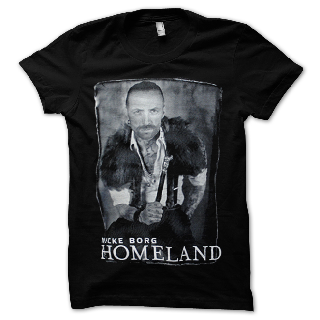 NICKE BORG - T-SHIRT, PORTRAIT