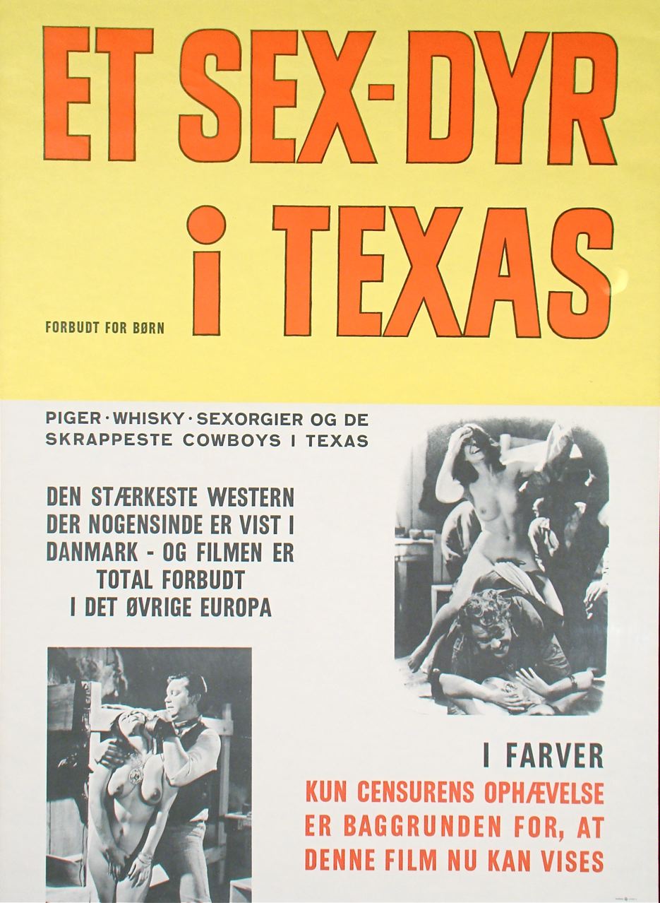 ET SEX-DYR I TEXAS (POSTER)
