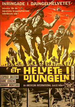 ETT HELVETE I DJUNGELN (POSTER)