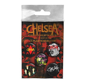 CHELSEA - BUTTON BADGE PACK, CHELSEA